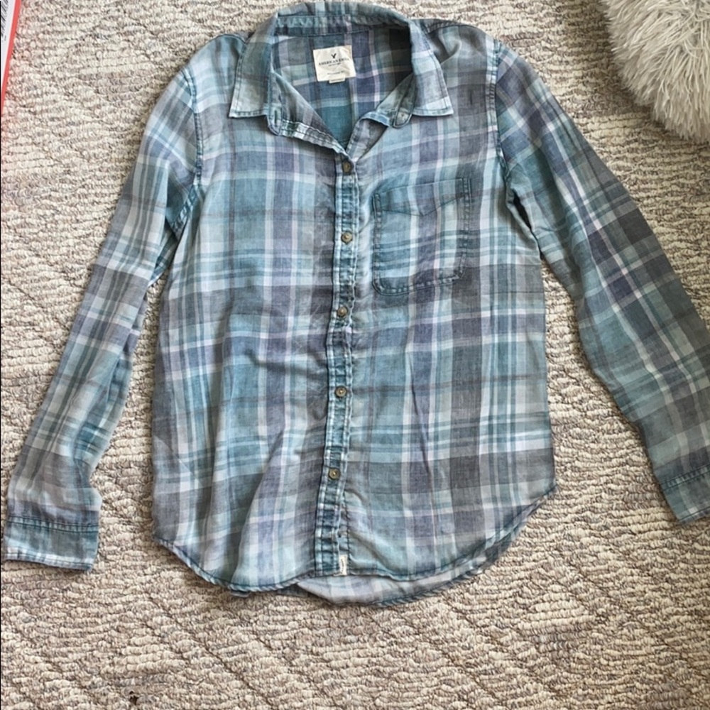 American Eagle Plaid Shirt